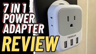 TESSAN European Travel Plug Adapter  Product Review [upl. by Ellatnahc]