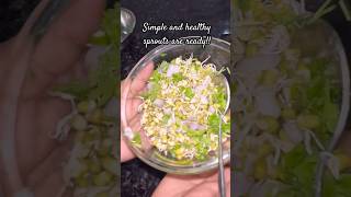 Healthy spouts ￼food spourt youtube shorts viralvideo trending snacks ytshorts yt india [upl. by Llenyr]