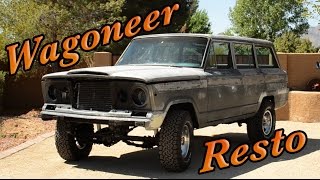 Jeep Wagoneer Restoration Tips Full Size FSJ  The Jeep Farm [upl. by Ennasil848]