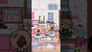 Custom Boba Tea Store in Toca Life World shorts tocalife tocaboca bobatea [upl. by Naivaf373]