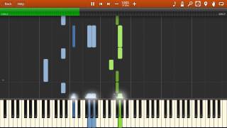 Offenbach  Barcarolle from quotThe Tales of Hoffmannquot  Synthesia Tutorial [upl. by Wetzel865]