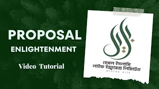 Proposal Enlistment Video Tutorial [upl. by Ialohcin]