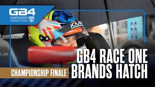 GB4 Race 1 – Brands Hatch – Saturday 28 September [upl. by Ilke]