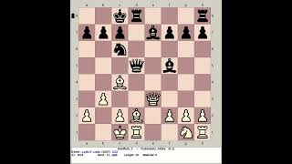 Goldfarb J vs Rubinstein Akiba  Lodz Chess 1907 Poland [upl. by Gerick]