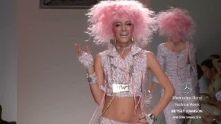 BETSEY JOHNSON MERCEDESBENZ FASHION WEEK SPRING 2014 COLLECTIONS [upl. by Burroughs]