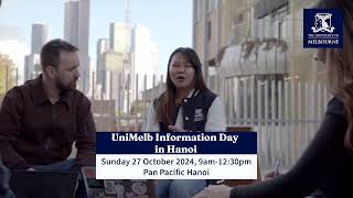 UniMelb Information day in Hanoi [upl. by Lleon]