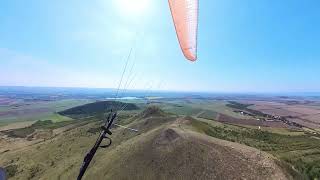 Raná  SE 2782024 Start Thermalling 1447 Enzo 3 Paragliding Hill Soaring Czech Rep Česko [upl. by Crescen]