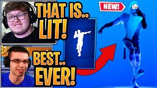 Streamers React to the NEW Jitterbug Emote  Dance  Fortnite Best Moments [upl. by Ardisi376]