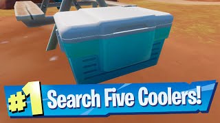 Search Coolers or Ice Machines Quick Location  Fortnite [upl. by Ragen]