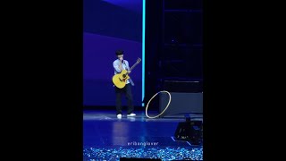 Chanyeol Playing Guitar and Singing Inikah Cinta  The Eternity in Jakarta [upl. by Gnof]