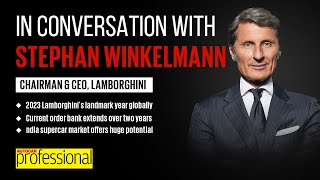 Interview  Stephan Winkelmann Chairman amp CEO Automobili Lamborghini [upl. by Adrahc377]