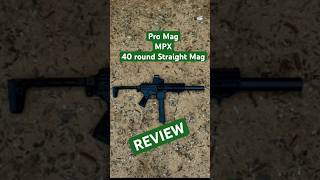 Sig Sauer MPX ProMag 40rd mag Review 9mm Rugged Obsidian 9 Eotech EXPS [upl. by Tsugua]