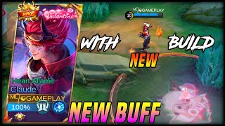 CLAUDE NEW BUFF  NEW BUILD MUST TRY TOP 1 GLOBAL CLAUDE BUILD 2024  MLBB [upl. by Brick]