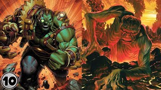 Top 10 Most Powerful Hulks [upl. by Rez]