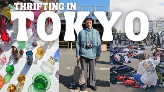 Thrifting in Japan 🇯🇵 Tokyos Biggest Flea Market Vintage Shopping Japan Tokyo City Flea Market [upl. by James147]