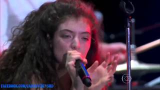 Lorde Live  Lollapalooza Brasil 2014  Royals [upl. by Laughton]