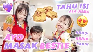 RESEP TAHU ISI UMMA BESTIE ‼️KRIUK DAN MANTULL BANGET [upl. by Ahcarb]