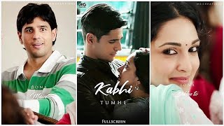 Kabhi Tumhe Fullscreen Whatsapp status  Shershaah Song Status  Darshan Raval  Kabhi Tumhe Status [upl. by Irita]