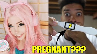 I USED A PREGNANCY TEST ON THE BELLE DELPHINE GAMER GIRL BATHWATER [upl. by Tobin575]