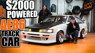 My new S2000 Powered AE86 Track Car  F20c Swapped Levin [upl. by Eaned]