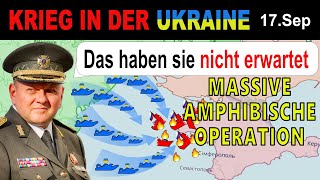 17SEPTEMBER DIE KRIM WACKELT  Ukrainer VERTREIBEN DIE RUSSEN VON DEN ÖLBOHRTÜRMEN  UkraineKrieg [upl. by Noonan627]