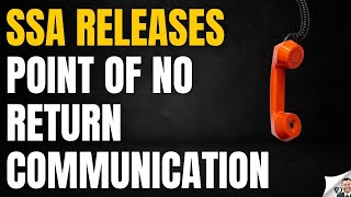 SSAs New Emergency Communication Notice [upl. by Garrison]