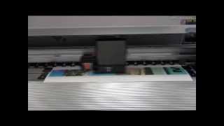 Graphic Resource Systems Mutoh ValueJet 1624 High Speed video [upl. by Nothgierc]