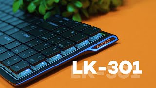 LTC Nimbleback LK 301 Low Profile Mechanical Keyboard Review [upl. by Martens15]