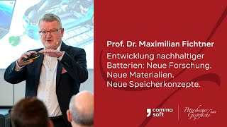 Prof Max Fichtner  Entwicklung nachhaltiger Batterien [upl. by Copland]