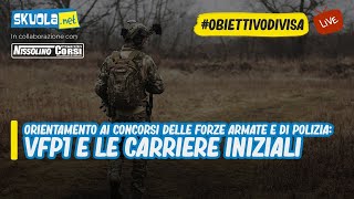 ObiettivoDivisa orientamento ai concorsi nelle Forze Armate e di Polizia VFP1 e carriere iniziali [upl. by Healey]