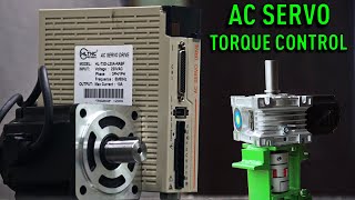 Cheap AC Servo  Torque Control Mode with Example [upl. by Ula]