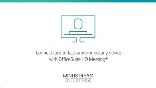 Connect facetoface anytime via any device with OfficeSuite HD Meeting® [upl. by Ludewig550]