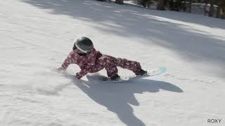 Snowboard Tricks Howto Layback with Kelsey Boyer [upl. by Anairuy164]