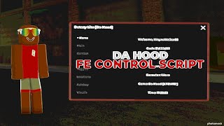 WORKING New Da Hood Script FE Control  Overpowered amp False Ban Capabilities [upl. by Assenna62]