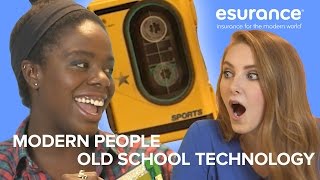 People Guess the Price of Old Technology  Presented by BuzzFeed and esurance [upl. by Aaron49]