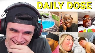 Foolish Reacts To Daily Dose Of Internet for 25 MINUTES [upl. by Llevol491]