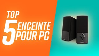 TOP5  MEILLEURE ENCEINTE PC [upl. by Etireugram]