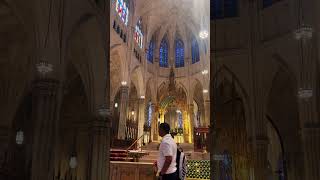 Saint Patrick’s Cathedral Church Manhattan New York 🙏🙏🙏❤️ [upl. by Tija]