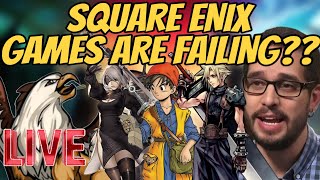 Why is SQUARE ENIX Games Failing suddenly🤔 [upl. by Adoree760]