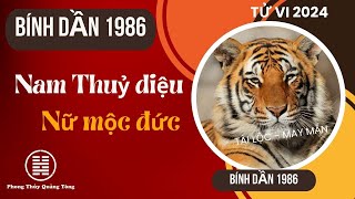 Bính Dần 1986 Tử vi Bính Dần 2024 nam mạng nữ mạng Bính Dần 1986 mệnh gì [upl. by Jeffries]