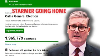 Kier Starmers Labour Government Hit By a 5 Million Signatures Petition Demanding a General Election [upl. by Wie338]