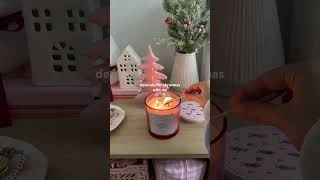 decorate my room with me❄️ christmascountdown christmas christmasdecor decoratewithme aesthetic [upl. by Cattima]