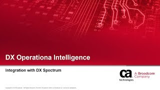 DX Operational Intelligence Integration with DX NetOps Spectrum Fault Management [upl. by Marchese]