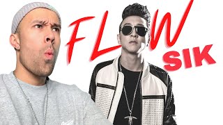 KPOP LEGEND Flowsik  BBUNG Reaction by Anthony Ray Incredible skill [upl. by Willdon32]