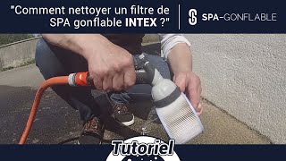 Démo  TUTO nettoyage d’une cartouche filtrante Intex [upl. by Avi]