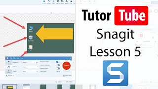 Snagit Tutorial  Lesson 5  Taking Entire Scrolling Area Screenshot [upl. by Ayk321]