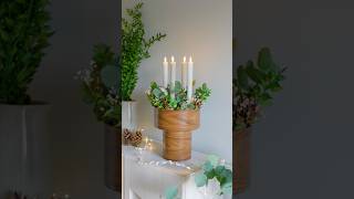 Werbung  Ikea Hack Adventskranz mit dcfixbrand Klebefolie 🕯️⭐️ [upl. by Aubree]