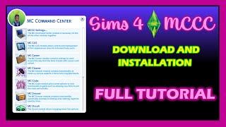 How to Install MCCC Sims 4 Full Tutorial [upl. by Ferris]