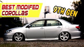 CRAZY INSANE Modified Corolla 9th Gen Compilation  Stance [upl. by Enimzaj339]