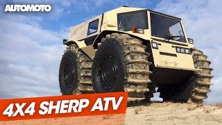 Sherp ATV le 4x4 amphibie venu du froid [upl. by Berget]